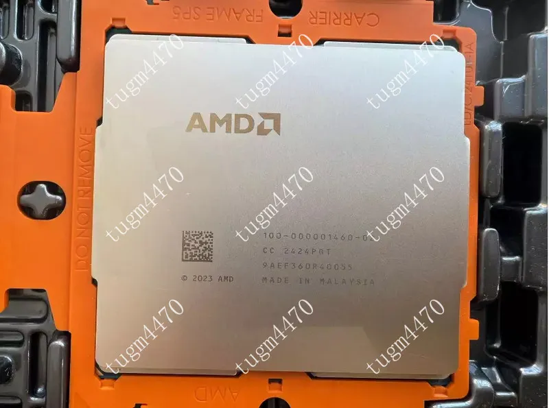 Процессор AMD EPYC ZEN5C 9745 QS CPU 128 Core 256 Threads 2.35GHz 3.7GHz Process