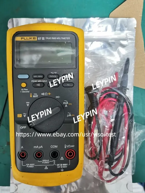Тестер Fluke 87 III True RMS Digital Multi-Meter with Leads fluke87iii 87-3