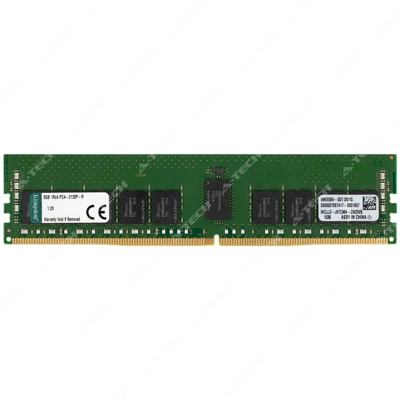 Модуль памяти 8GB 2x 4GB PC4-2133 RDIMM Synology RackStation RS18017xs+ Memory R
