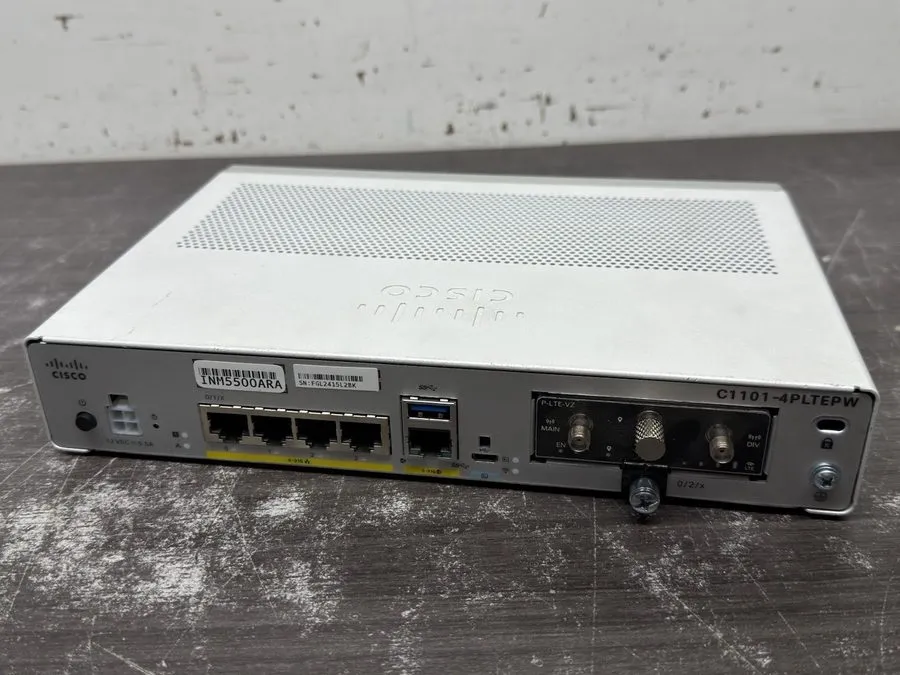 Маршрутизатор Cisco 1100 Series ISER 4-port Gigabit Router C1101-4PLTEPWB A913