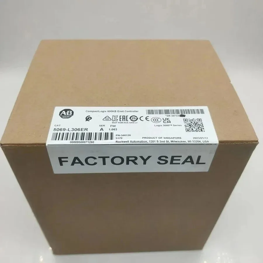 ПЛК Allen Bradley CompactLogix 5069-L306ER 600KB 8-I/O Processor