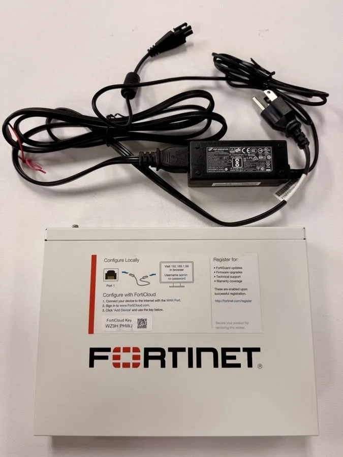 Межсетевой экран Fortinet FortiGate FG-60E Poe Firewall Network Security Applian