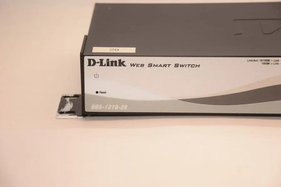 Коммутатор D-Link DGS-1210-28 28-Port PoE Gigabit Web Smart Switch