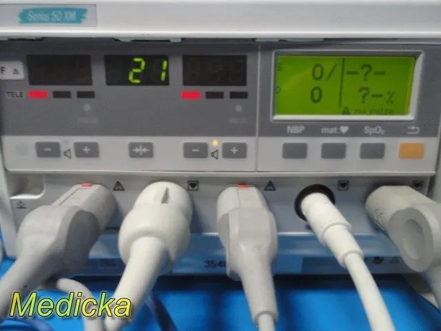 УЗИ-датчик Philips 50XM Monitor Transducer & Lead Set ONLY (US/TOCO/SpO2/NIBP) ~ — фото лота 1