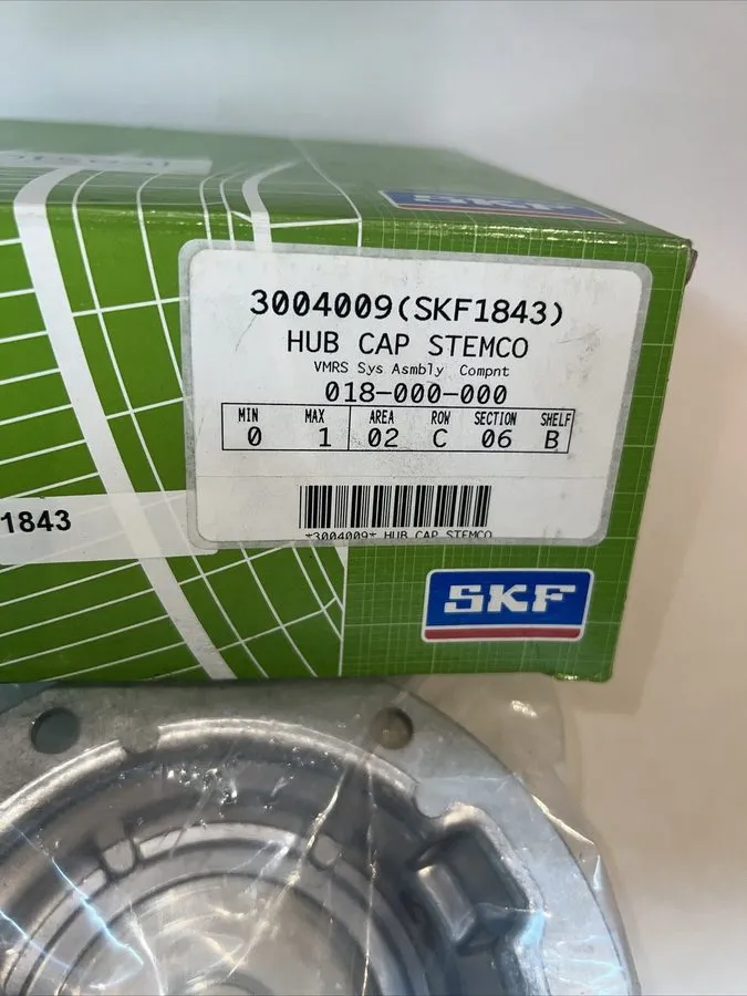 Подшипник SKF Oil Fill Hubcap Bearing Cap Seal 1843. SKF1843 — фото лота 1