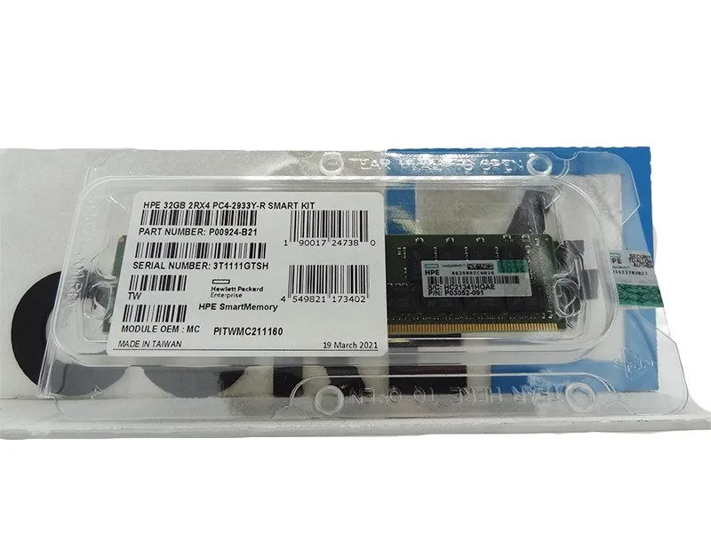 Модуль памяти SK Hynix 32GB DDR4 2933MHz ECC RDIMM HPE P03052-091 HMA84GR7JJR4N-