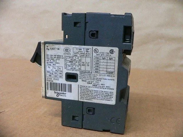 Автоматический выключатель Schneider Telemecanique GV2ME05 Motor Circuit Breaker