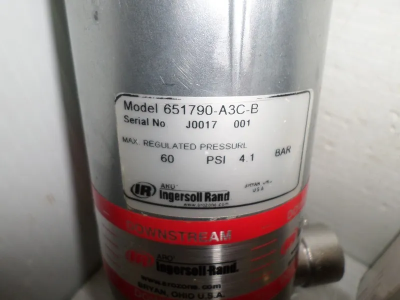 Трубопроводная арматура IR ARO INGERSOLL RAND 651790-A3C-B DOWNSTREAM PRESSURE R