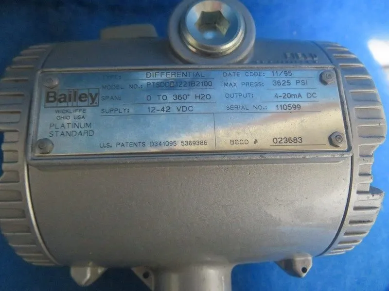 Датчик давления ASEA BROWN BOVERI PTSDDD1221B2100 3625PSI Differential Pressure 