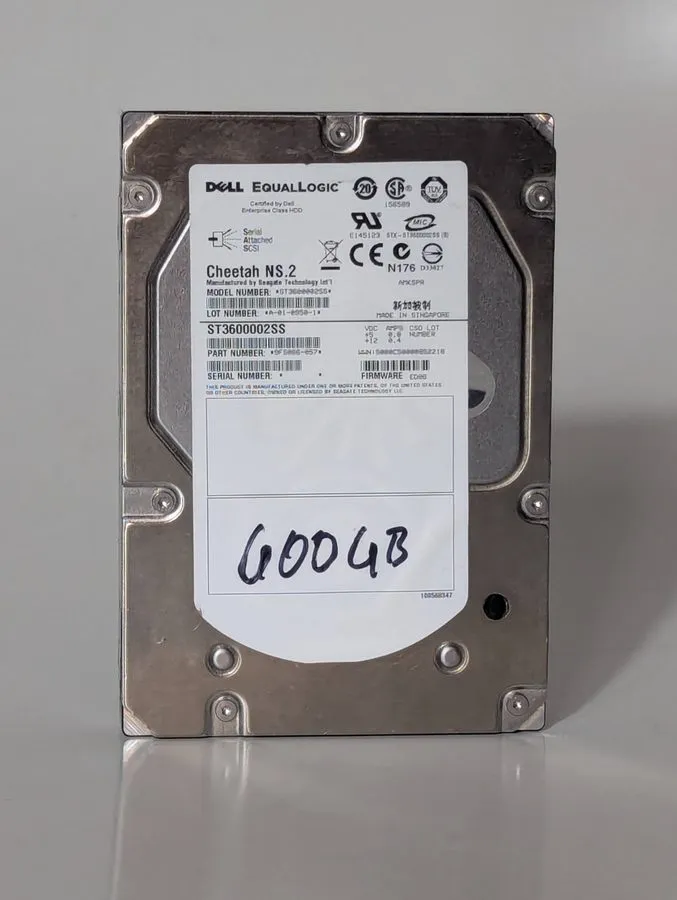 Жёсткий диск ST3600057SS Seagate Cheetah 600GB 15K RPM 6Gb/s 3.5" SAS HDD Hard D