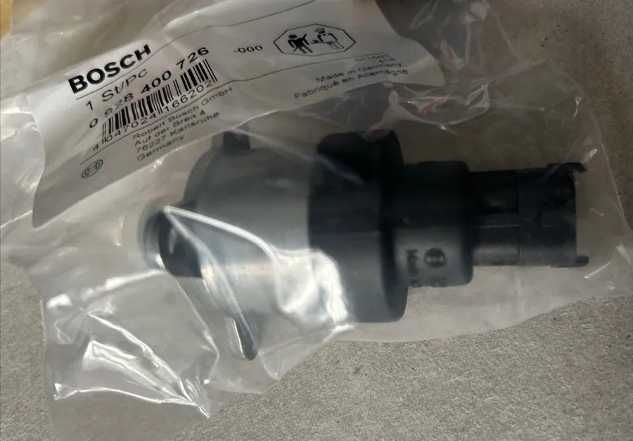 Клапан BOSCH 0928400726 FUEL PRESSURE REGULATOR CONTROL VALVE