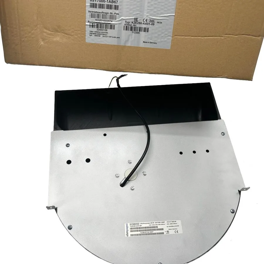 Вентилятор Centrifugal Fan K2E250-AA01-09 230VAC 275W 2450RPM SIEMENS 6SY7000-0A — фото лота 2