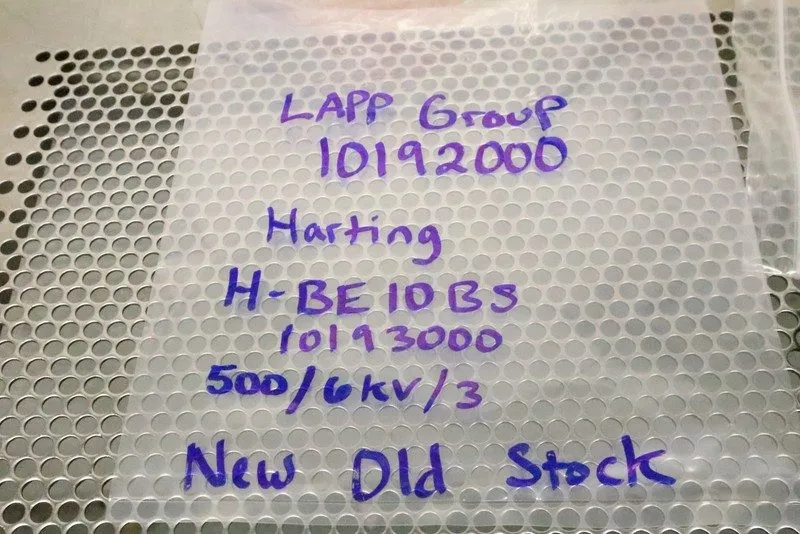 Разъём HARTING H-BE10BS INDUSTRIAL CONNECTOR 10193000 — фото лота 1