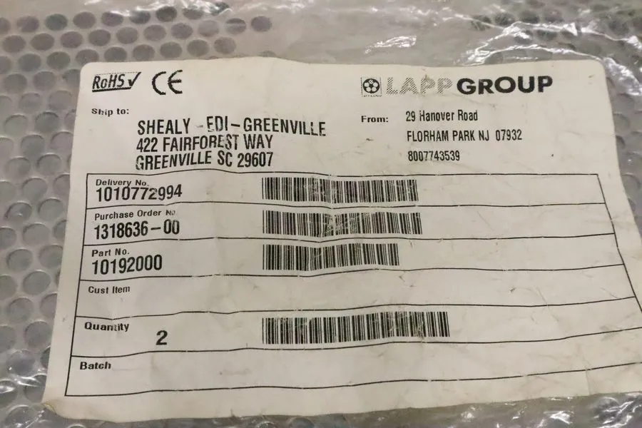 Разъём HARTING H-BE10BS INDUSTRIAL CONNECTOR 10193000 — фото лота 2