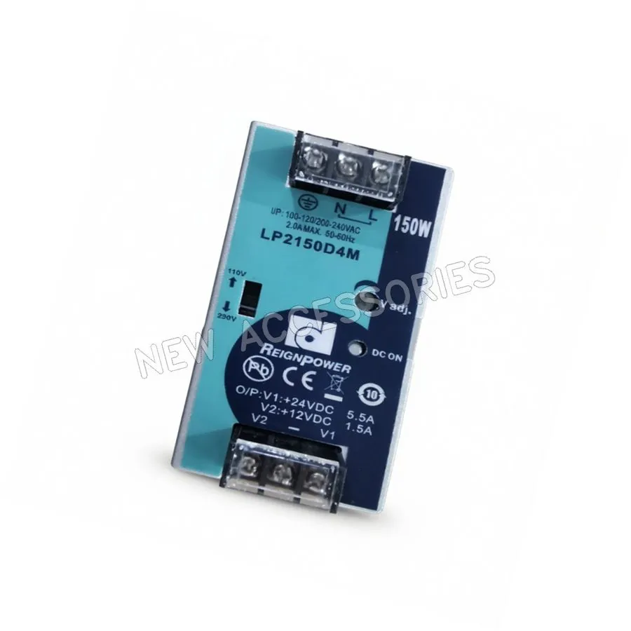 Блок питания 24V5.5A 12V1.5A LP2150D4M DIN Rail Switching Power Supply 100W Dual — фото лота 1