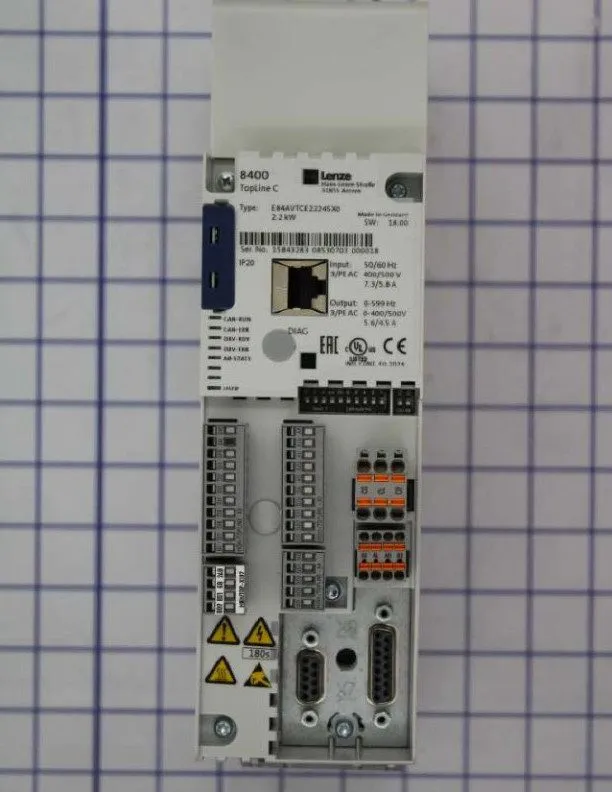 Частотный преобразователь LENZE E84AVTCE2224SX0 2.2kW 3PH AC DRIVE 8400 TOPLINE