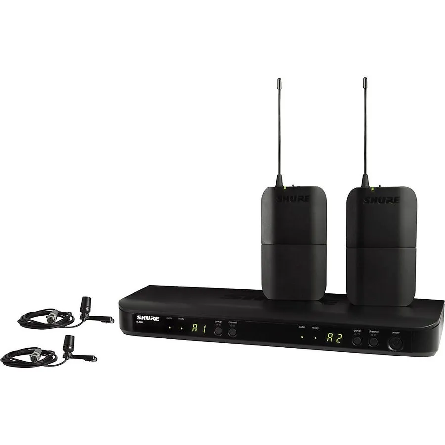 Микрофон Shure BLX188 DUAL Lavalier System with CVL Lavalier microphone Band H11