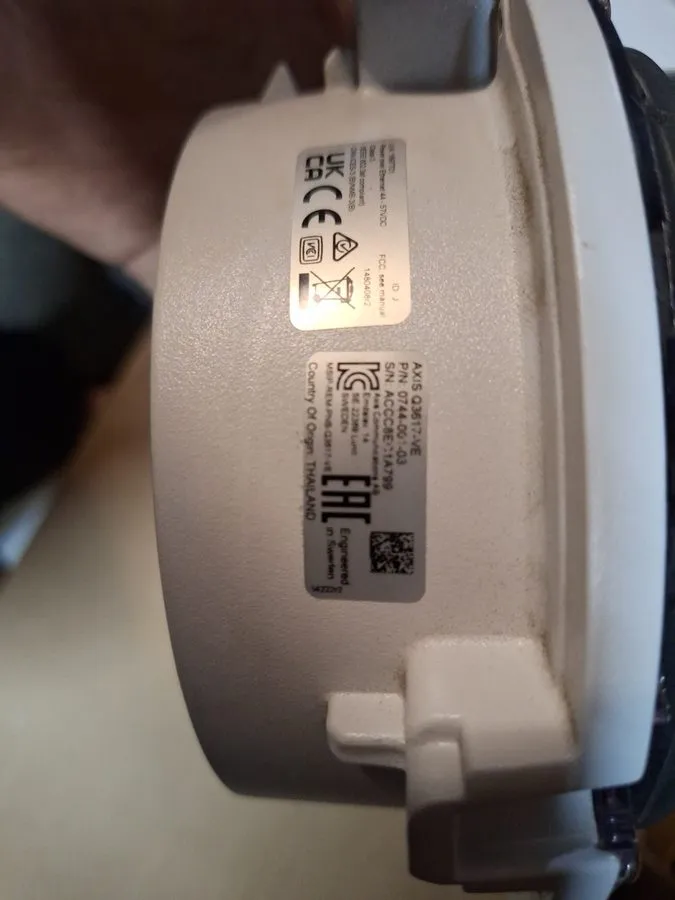 Камера Axis Communications Q3617-VE 6MP Outdoor PTRZ PTZ Network Camera (0744-00