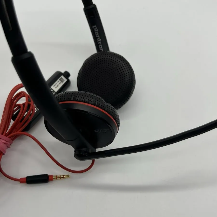VoIP-шлюз Poly Plantronics Blackwire 3225 C3225 headset 3.5mm wired on-ear stere
