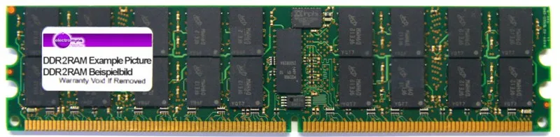 Модуль памяти 2GB Hynix DDR2-400 PC2-3200R ECC Reg Server RAM HYMP125R72P4-E3 AA