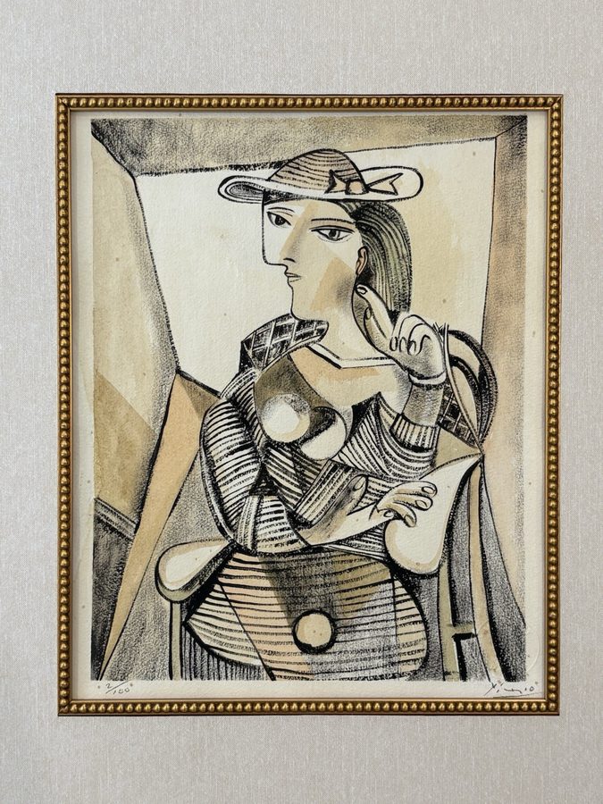 Лабораторный прибор Pablo Picasso Lithograph Hand Signed, Numbered & Stamped 190 — фото лота 2