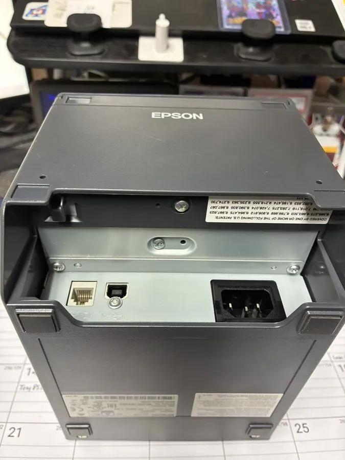 Принтер чеков Epson TM-T20 M249A USB POS Thermal Receipt Printer w/ Power Cord