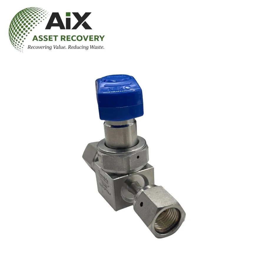 Клапан Swagelok 6LVV-DPFR4-P Diaphragm Valve 1/4" FVCR Stainless Steel