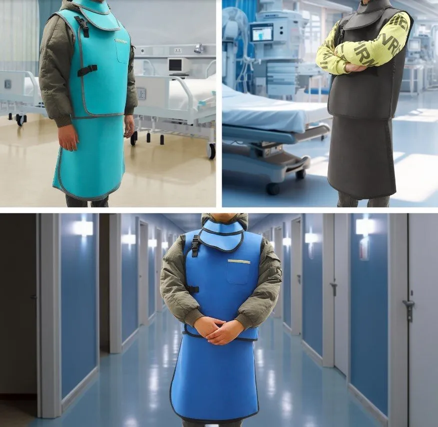 Медицинское оборудование Medical Dental X-Ray Protective Lead Apron 0.5mmp Radia — фото лота 2