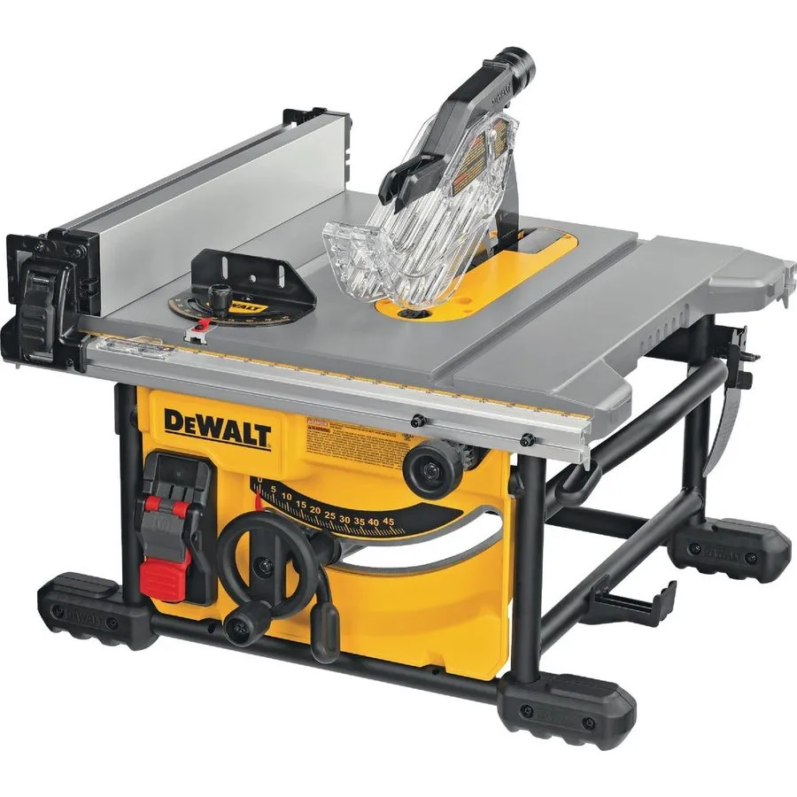 Оборудование ЧПУ DEWALT 15-Amp 8-1/4 In. Compact Portable Jobsite Table Saw