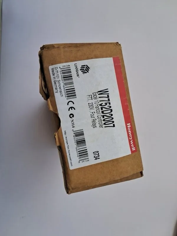 Вентилятор Honeywell W7752D2007 Fan Coil Unit Controller With Reheat Relay — фото лота 1