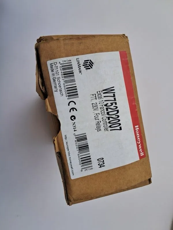 Вентилятор Honeywell W7752D2007 Fan Coil Unit Controller With Reheat Relay — фото лота 2