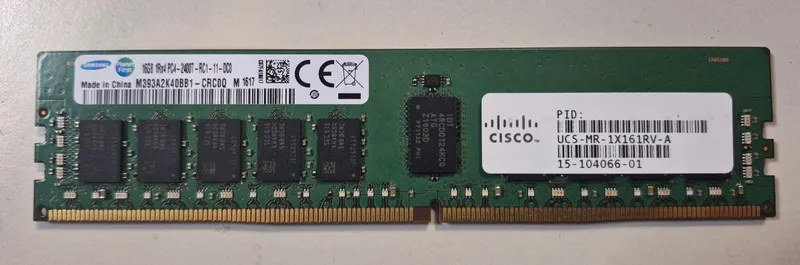 Модуль памяти Samsung M393A2K40BB1-CRC0Q 16GB DDR4 PC4-2400T ECC Workstation Ser