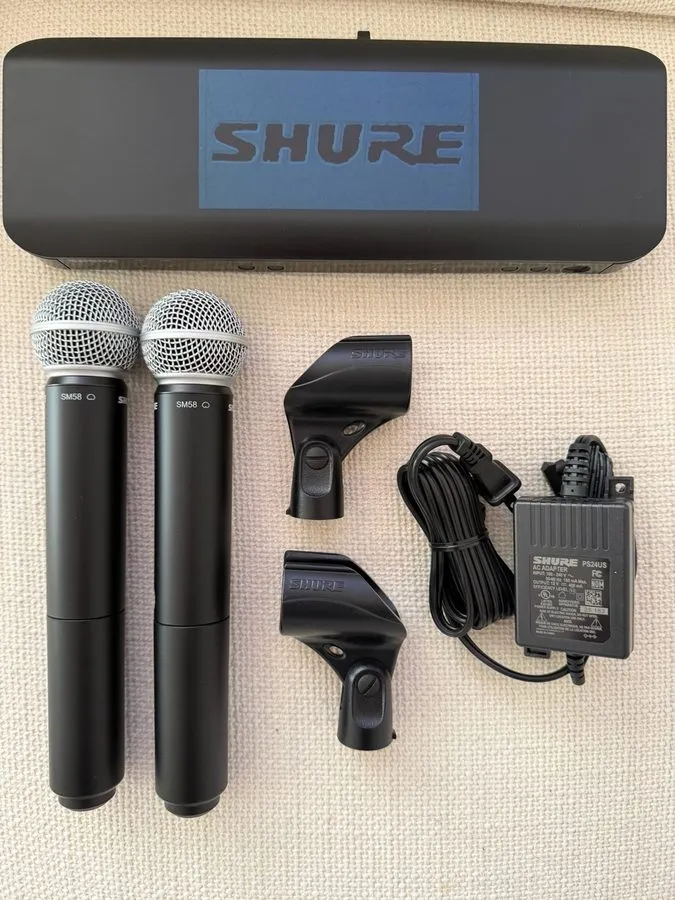 Радиосистема Shure BLX288/SM58 Dual Handheld Wireless SM58 Microphone System 202