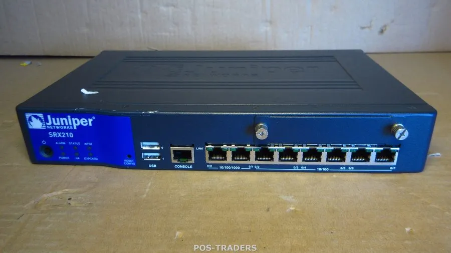 Межсетевой экран Juniper SRX210HE2 Firewall VPN Gateway Security