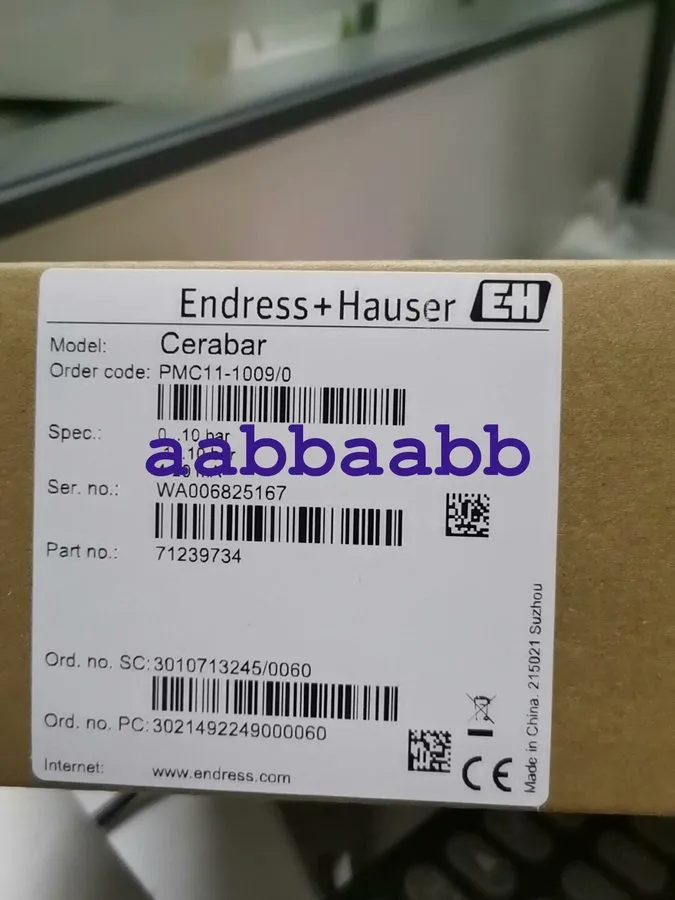 Датчик давления Endress+Hauser PMC11-AA1U1PBWBJA (PMC11-1009/0) Pressure Transmi