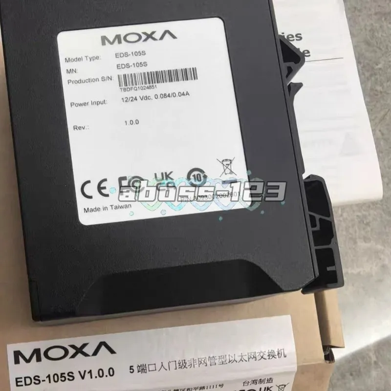 IIoT-устройство MOXA EDS-105S Industrial Ethernet Switch