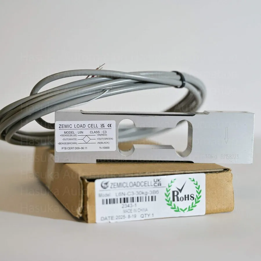 Тензодатчик L6N-C3-30KG-3B6 Load Cell Zemic