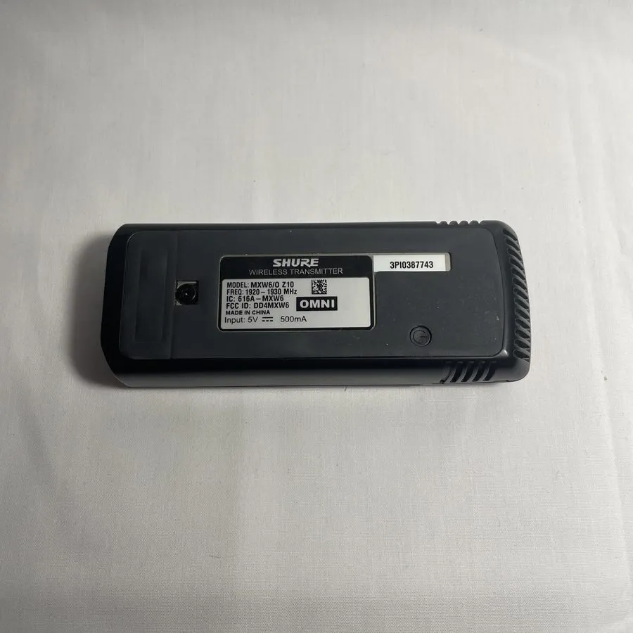 Радиосистема Shure MXW6OZ10 Transmitter Wireless Dynamic Microphone — фото лота 1