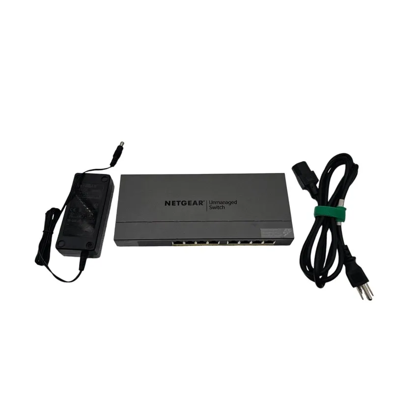 Коммутатор NETGEAR BUSINESS GS108LP 8 Port Gigabit Ethernet 60 W PoE+ Switch — фото лота 1