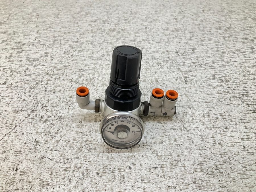 Регулятор давления Parker R374-02C Miniature Pneumatic Regulator 300psi 0-125psi