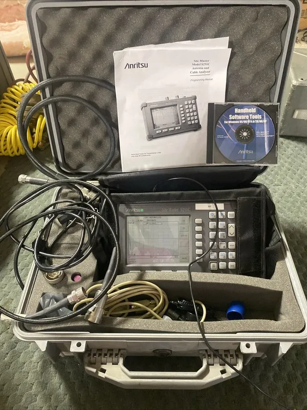 Анализатор Site Master ANRITSU S251C + 625M Cable & Antenna Analyzer Detector — фото лота 1