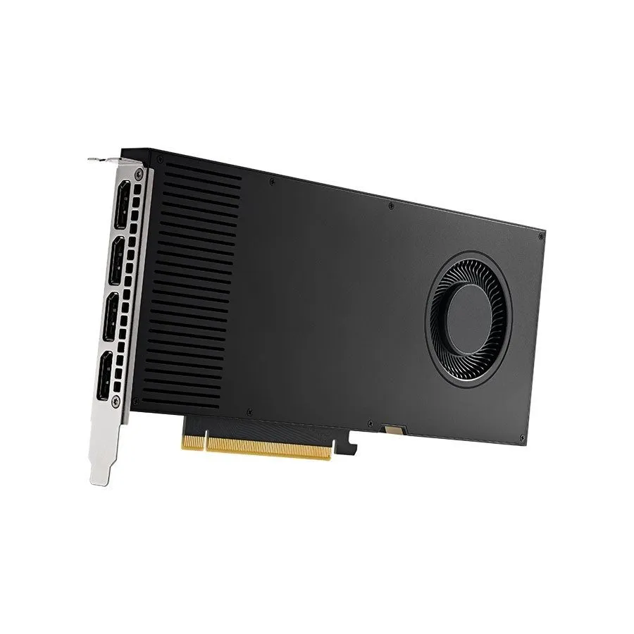 GPU-ускоритель NVIDIA RTX A4000 16GB GDDR6 ECC Single Slot GPU 900-5G190-2200-00 — фото лота 1