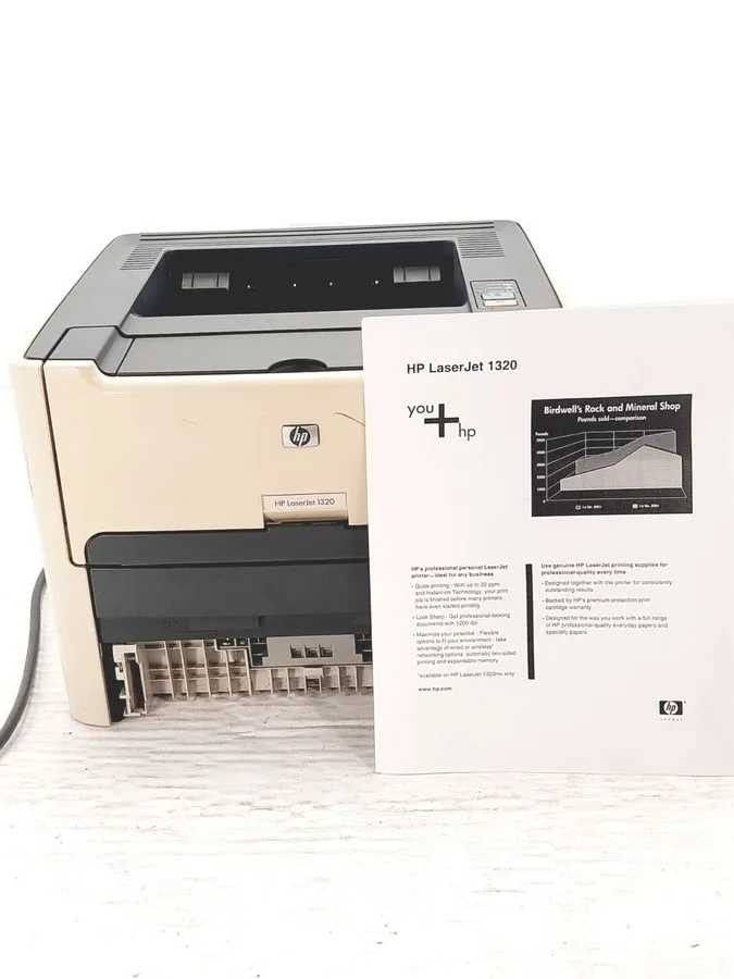 Лазерный принтер HP LaserJet 1320 Q5927A Duplex Mono Laser Printer 16MB 69K Page