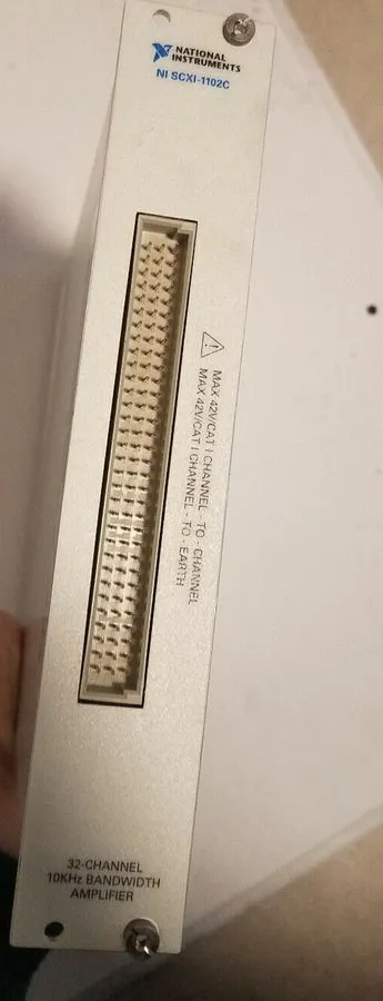 Модуль ввода-вывода SCXI-1102C 32-Ch 10kHz Voltage Input Module National Instrum