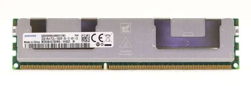 Модуль памяти Samsung 32GB 4Rx4 PC3L-10600R-09-12-AB1-D4 ECC REG Server RAM M393
