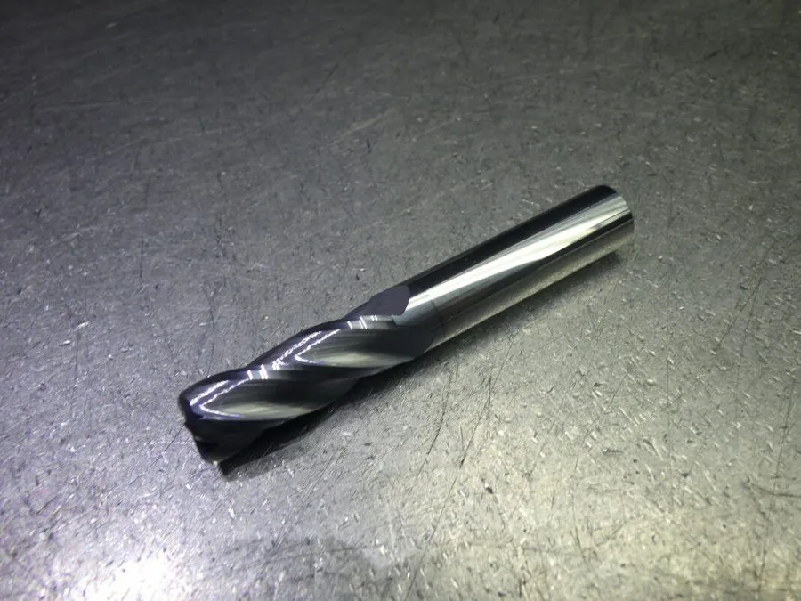 Режущий инструмент Monster 1/2" 4 Flute Carbide CR Reg Endmill .025" R 206-60301 — фото лота 1