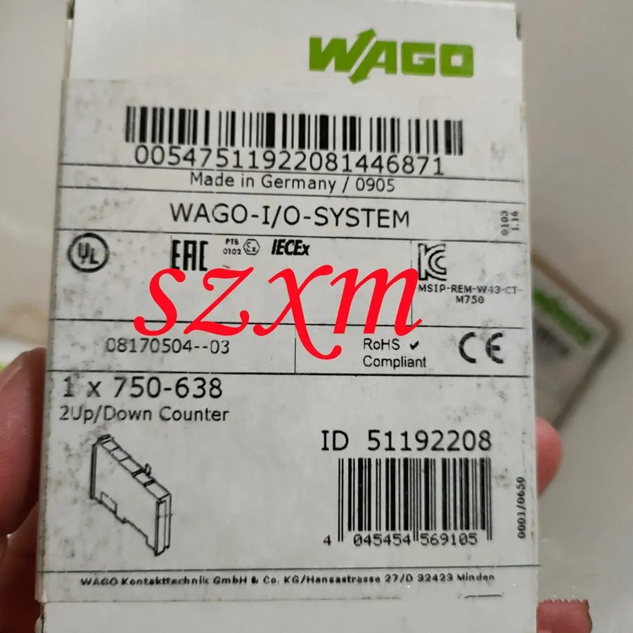 Модуль WAGO 750-638 COUNTER MODULE 24VDC