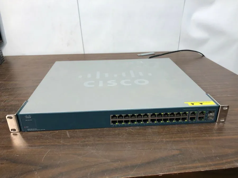 Коммутатор Cisco ESW-520-24P-K9 24-Port 10/100 PoE 4xGbE Uplink Network Switch