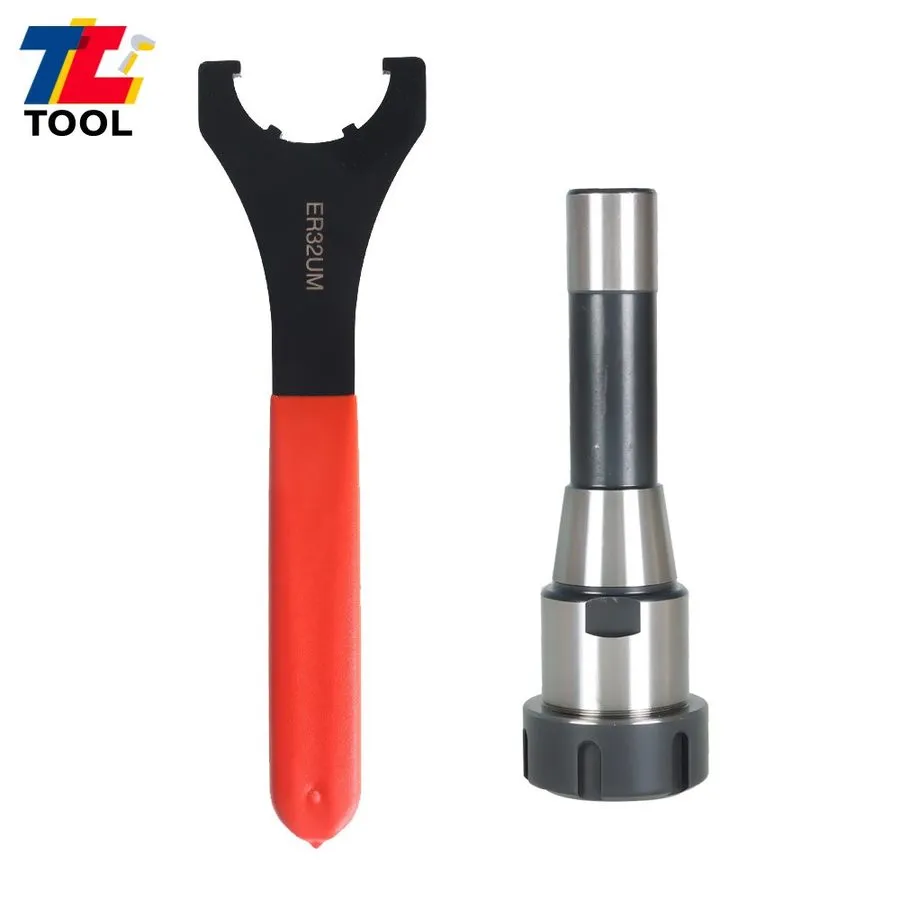 Патрон ER32 R8 7/16" Thread Collet Chuck Holder Fixed CNC Lathe+25-45 Spanner