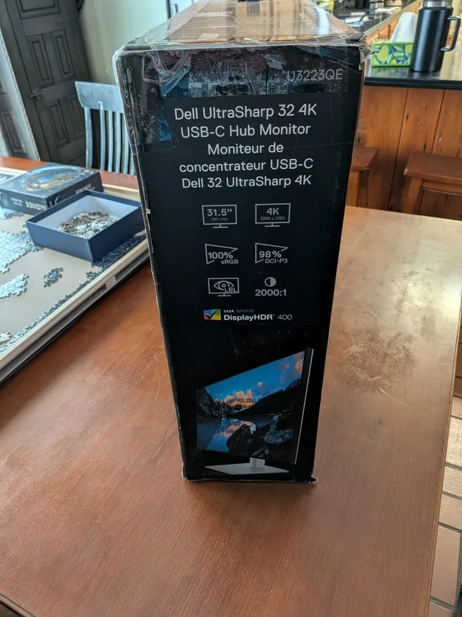 Монитор Dell UltraSharp U3223QE 32" 4K UHD IPS LED Monitor ( /Excellent) — фото лота 2